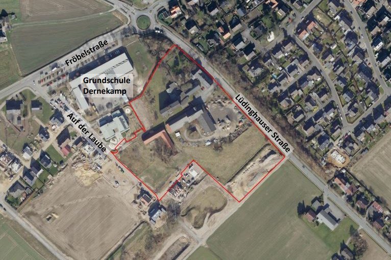 Dieses Foto zeigt das Plangebiet.