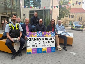Organisatoren und Partner der Viktorkirmes Dieses Foto zeigt Organisatoren und Partner der Viktorkirmes